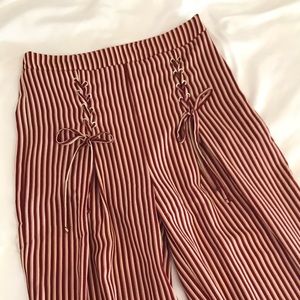 Honey Belle Stripped Pants, Women’s M